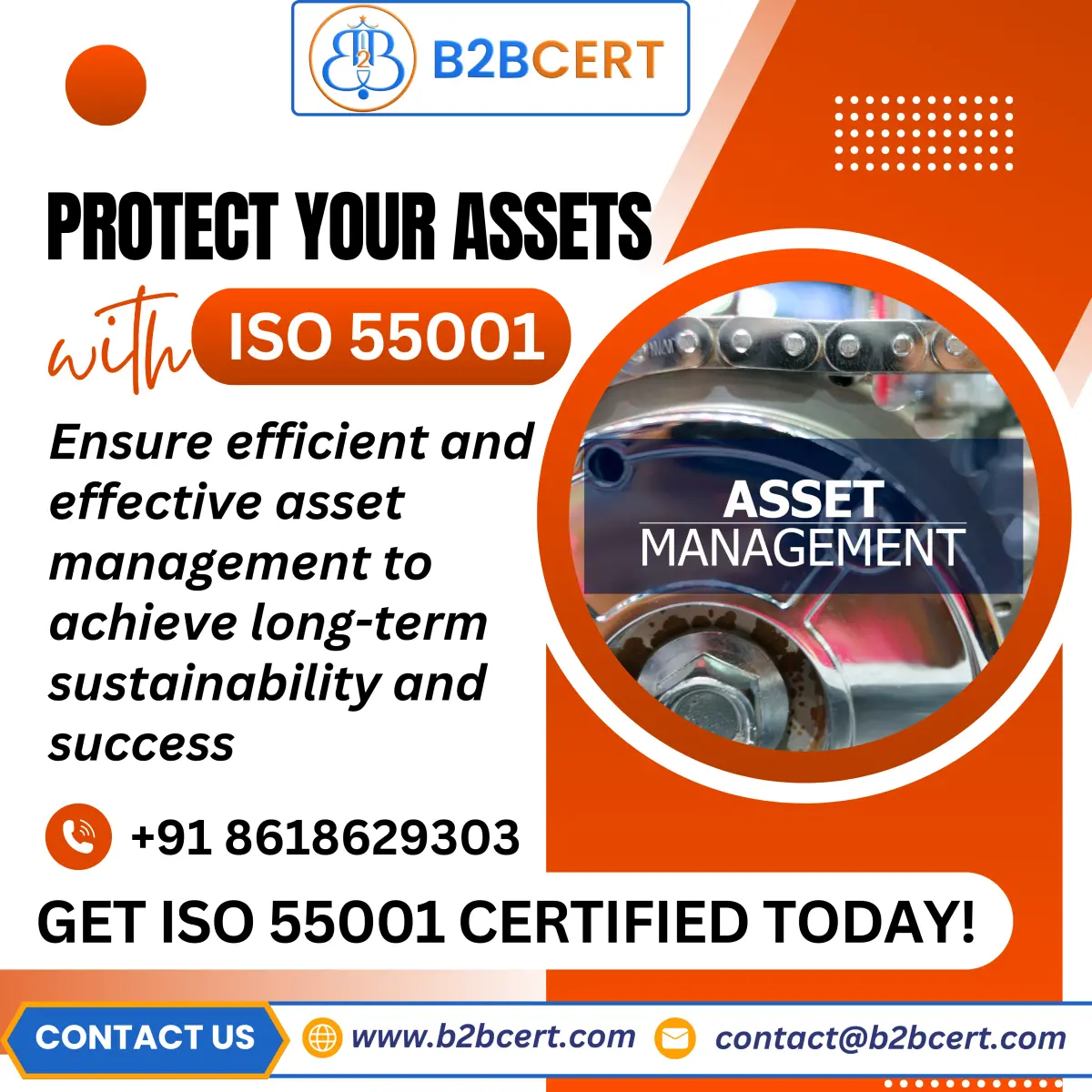 ISO 55001 Certification in Bangalore