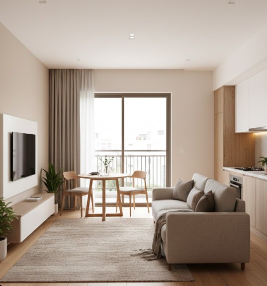2 BHK Apartment for Rent in Nashik